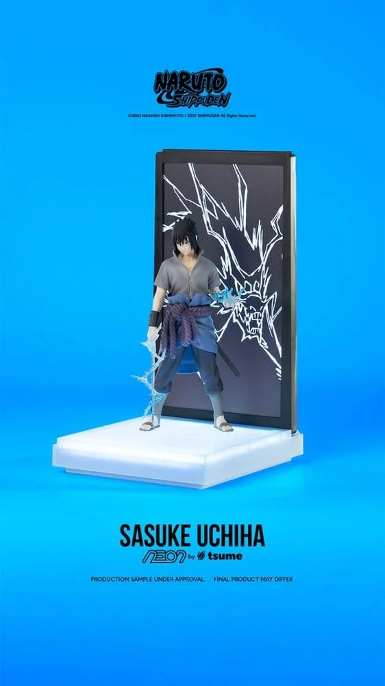 NARUTO - Sasuke Uchiha - Figure Neon by Tsume 25cm